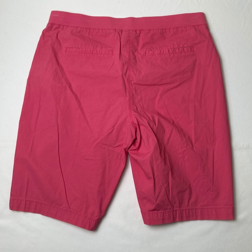 Chico's Womens High Rise Brigitte So Slimming Bermuda Shorts Size 2/12 Pink - Picture 2 of 10